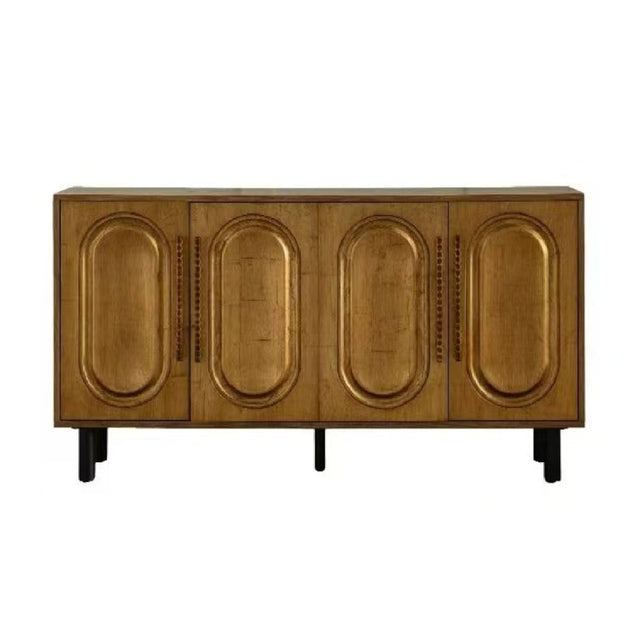 Modern European furniture - Antique Gold Arched Door Sideboard - www.oroa.com