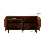 Modern European furniture - Antique Gold Arched Door Sideboard - www.oroa.com