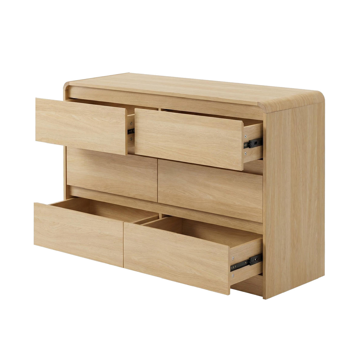 Modern European furniture - Modern 6-Drawer Wood Dresser - www.oroa.com