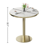 Modern European furniture - Indoor/Outdoor Round Modern Bistro Table - www.oroa.com