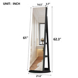 360°Swivel Jewelry Cabinet with Full Length Mirror | OROA