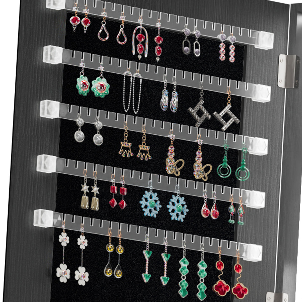 360°Swivel Jewelry Cabinet with Full Length Mirror | OROA