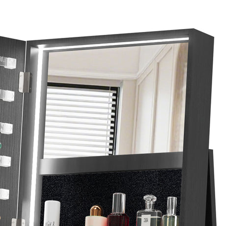 360°Swivel Jewelry Cabinet with Full Length Mirror | OROA