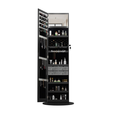 360°Swivel Jewelry Cabinet with Full Length Mirror | OROA