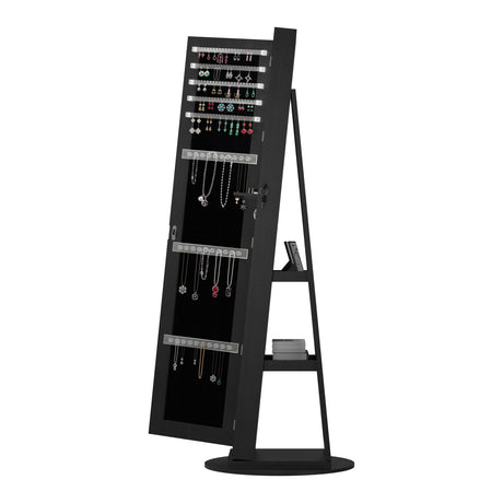 360°Swivel Jewelry Cabinet with Full Length Mirror | OROA