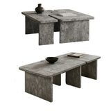 Modular Concrete Coffee Tables (2) | OROA