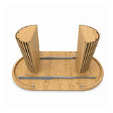 Modern Extendable Oval Wooden Dining Table | OROA