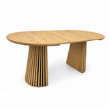 Modern Extendable Oval Wooden Dining Table | OROA
