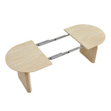 Modern Oval Extendable Wooden Dining Table | OROA