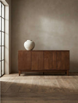 Modern European furniture - Mid Century Modern Wood Sideboard - www.oroa.com