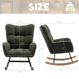 Tufted Wingback Rocking Chair | OROA Kids