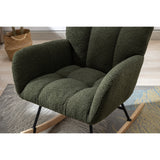 Tufted Wingback Rocking Chair | OROA Kids
