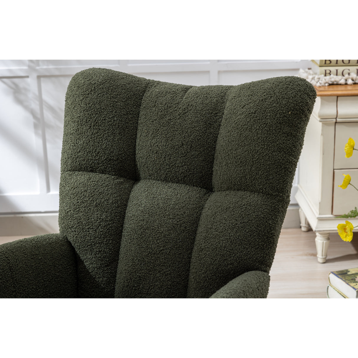 Tufted Wingback Rocking Chair | OROA Kids