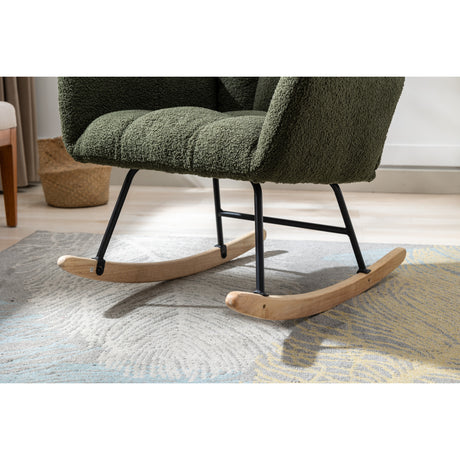Tufted Wingback Rocking Chair | OROA Kids