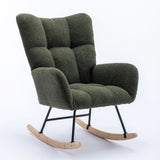 Tufted Wingback Rocking Chair | OROA Kids