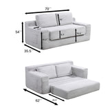 2-in-1 Convertible Sofa Bed - OROA - view 4