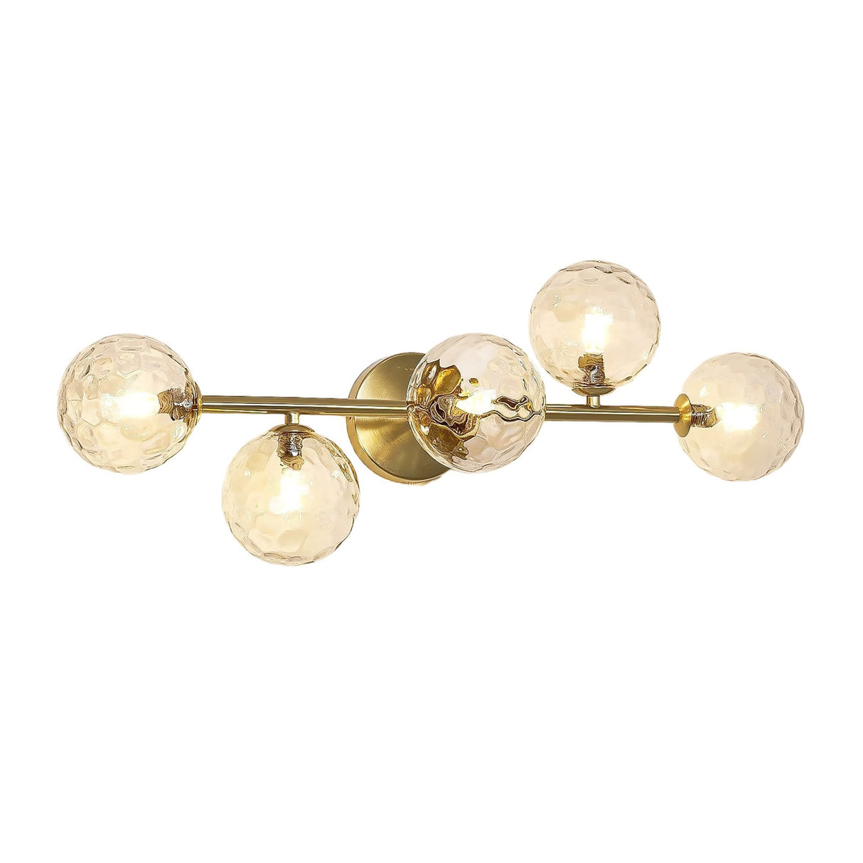 Modern Gold 5-Light Wall Scone | OROA