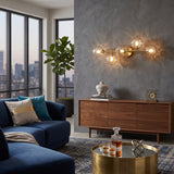 Modern Gold 5-Light Wall Scone | OROA