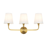 Three-Light Golden Vanity Light | OROA