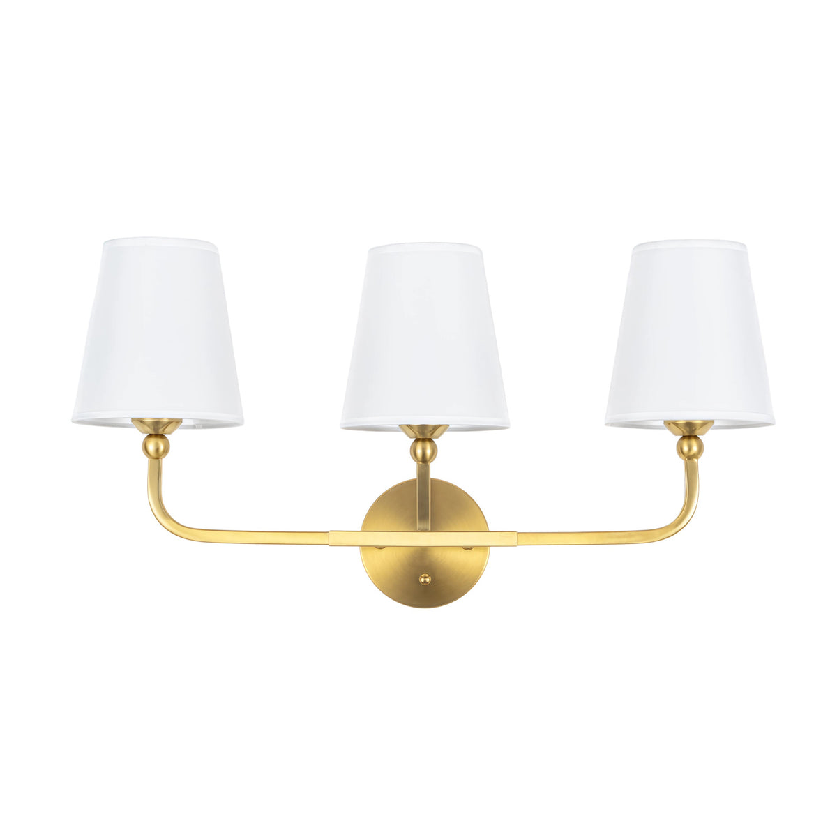 Three-Light Golden Vanity Light | OROA