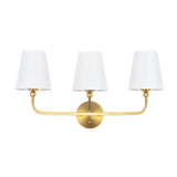 Three-Light Golden Vanity Light | OROA