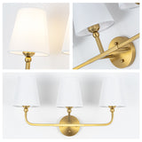 Three-Light Golden Vanity Light | OROA