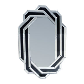 Modern European furniture - Silver Crystal Wall Mirror - www.oroa.com