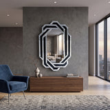 Silver Crystal Wall Mirror | OROA