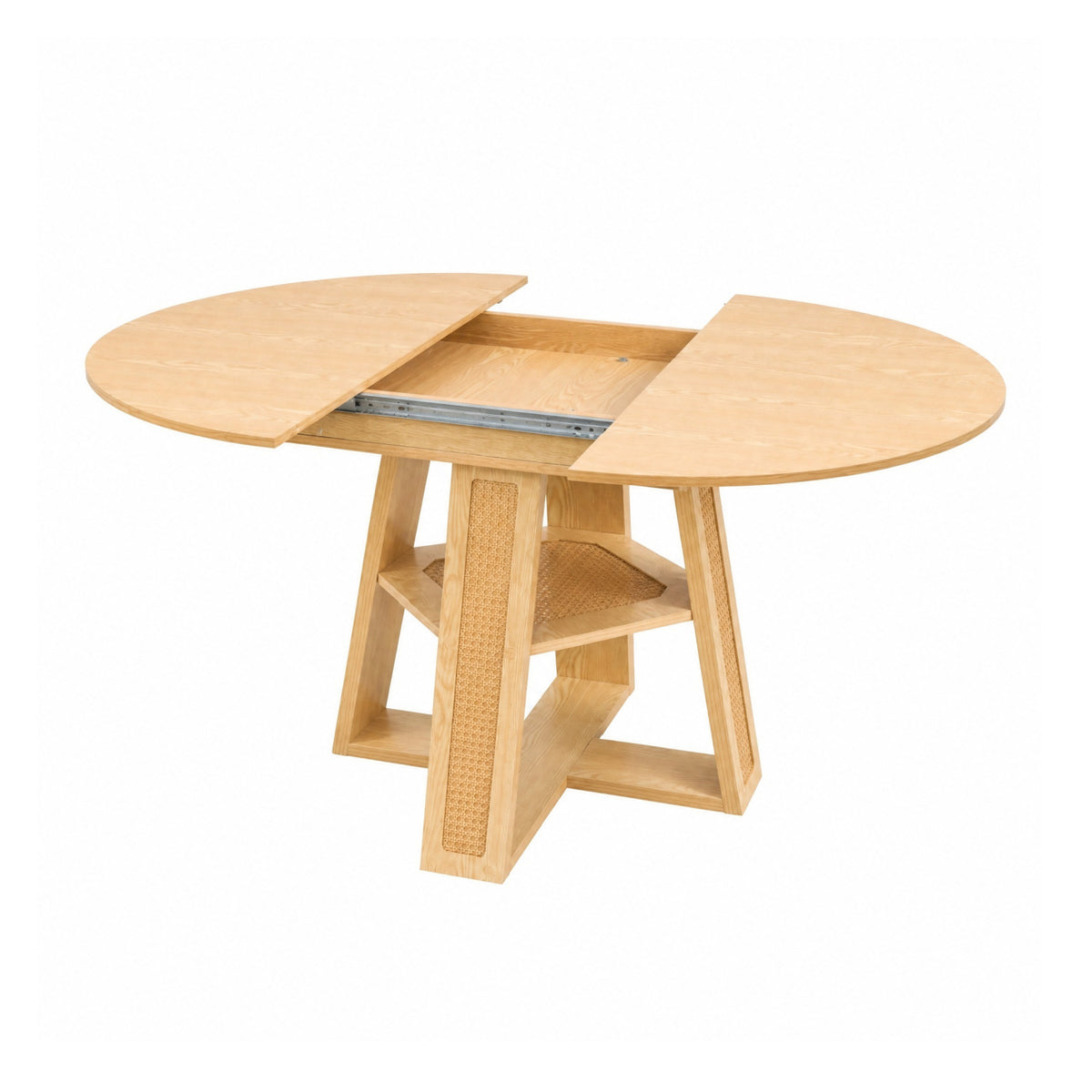 Modern European furniture - Round-to-Oval Dining Table - www.oroa.com