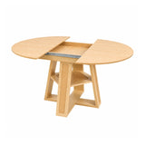 Modern European furniture - Round-to-Oval Dining Table - www.oroa.com