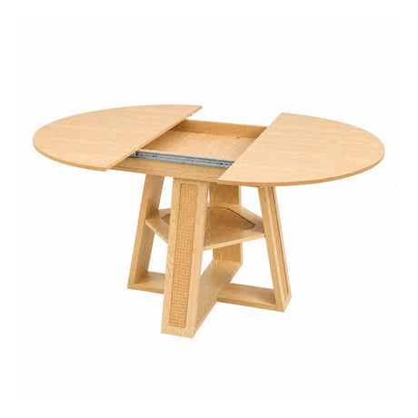 Modern European furniture - Round-to-Oval Dining Table - www.oroa.com