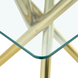 Modern Gold Bar Table | OROA