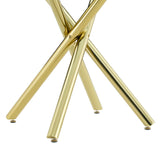 Modern Gold Bar Table | OROA