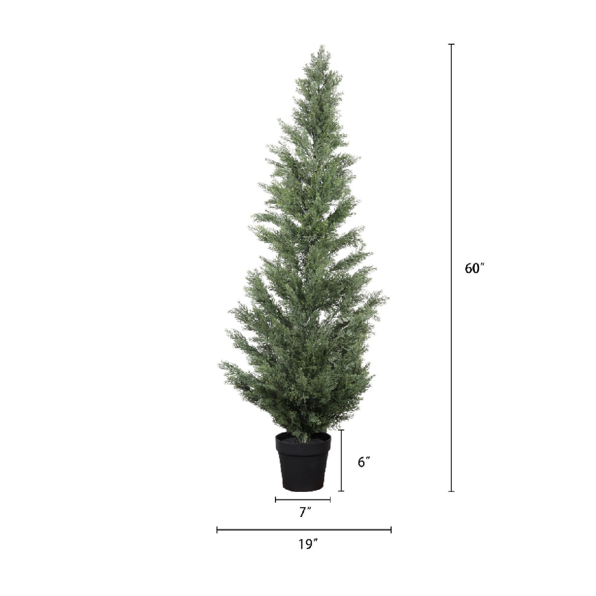 5' UV-Resistant Artificial Cypress Tree | OROA