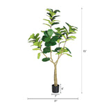 Modern European furniture - 6' Artificial Tree in Black Pot - www.oroa.com