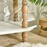 Arched Floral Carved Accent Sideboard Cabinet | OROA