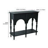 Classic Arched Design Console Table | OROA