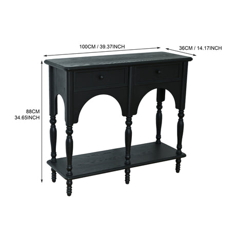Classic Arched Design Console Table | OROA