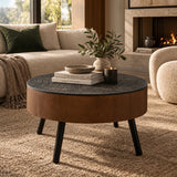 Modern Carved Coffee Table - OROA - view 2