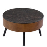 Modern Carved Coffee Table - OROA - view 4