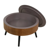Modern Carved Coffee Table - OROA - view 6