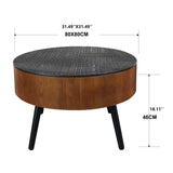 Modern Carved Coffee Table - OROA - view 7