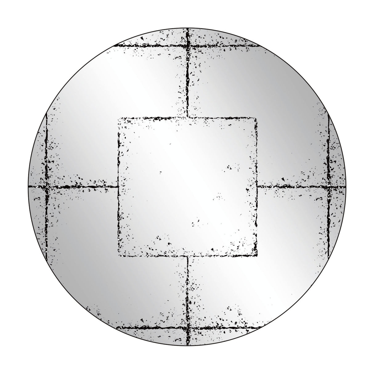 Versatile Round Wall-Mounted Mirror | OROA