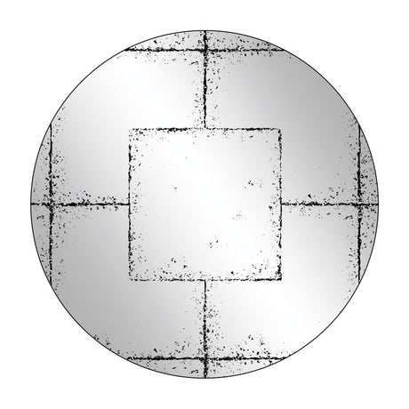 Versatile Round Wall-Mounted Mirror | OROA