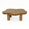 Modern European furniture - Cloud-Shaped Wood Coffee Table - www.oroa.com