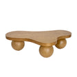 Modern European furniture - Brown Cloud-Shaped Coffee Table - www.oroa.com