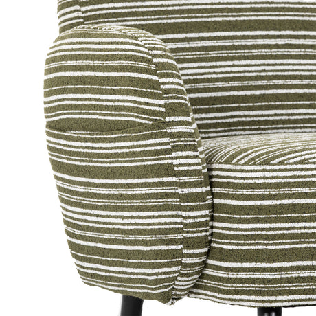 Modern Sanded Fabric Armchair | OROA