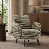 Modern Sanded Fabric Armchair | OROA