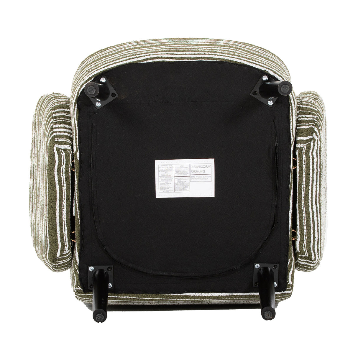 Modern Sanded Fabric Armchair | OROA