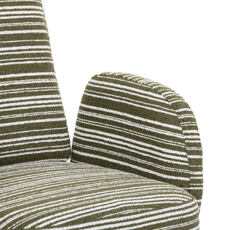 Modern Sanded Fabric Armchair | OROA
